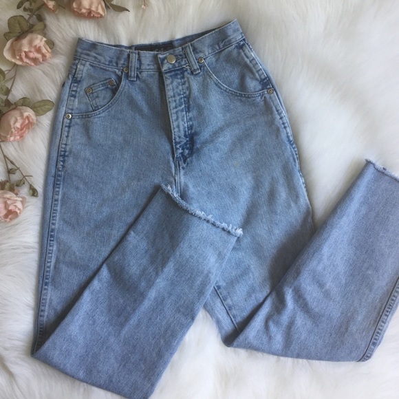 Wrangler Denim - Vintage Wrangler  80s 90s High Waisted Mom Jeans
